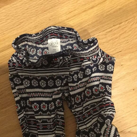 Carter's Circo soft pants shorts NB baby girls - Picture 2 of 3